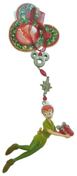 Disneyland Paris Peter Pan Hanging Christmas Tree Decoration - REPAIRED