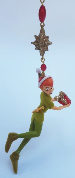 Disneyland Paris Peter Pan Hanging Christmas Tree Decoration - REPAIRED