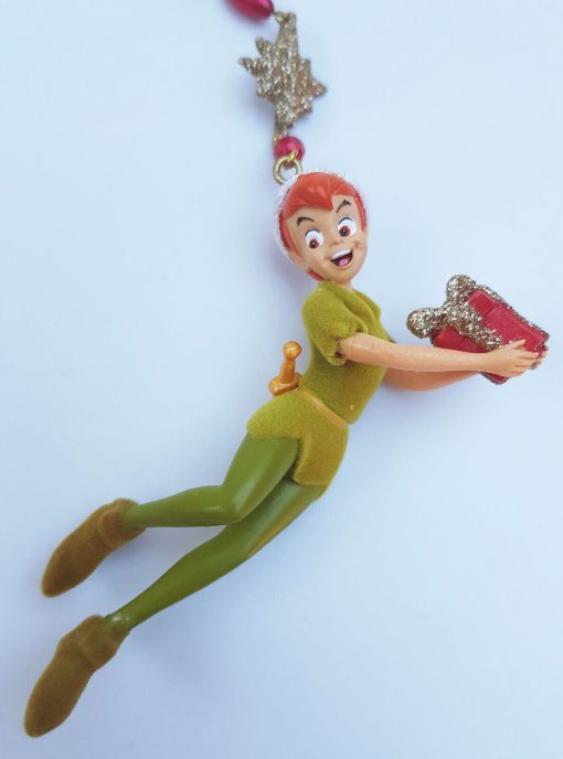 Disneyland Paris Peter Pan Hanging Christmas Tree Decoration - REPAIRED