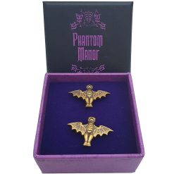 Disneyland Paris Phantom Manor Limited Edition Bat Shape Cufflinks