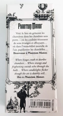 Disneyland Paris Phantom Manor Metal Key Attractions Collection