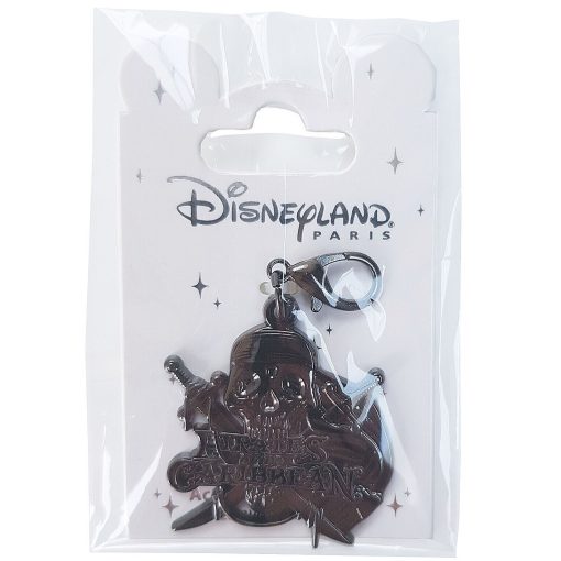 Disneyland Paris Pirates Of The Caribbean Pin Trading Lanyard Charm Clip