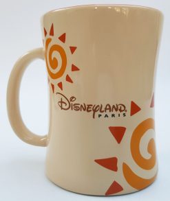 Disneyland Paris Simba Lion King Character Portrait Yellow Mug