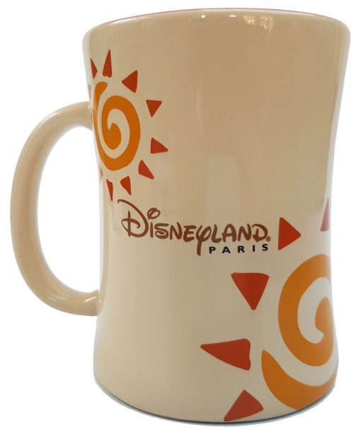 Disneyland Paris Simba Lion King Character Portrait Yellow Mug