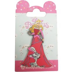 Disneyland Paris Sleeping Beauty Princess Aurora Pin Trading Badge