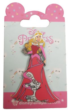 Disneyland Paris Sleeping Beauty Princess Aurora Pin Trading Badge