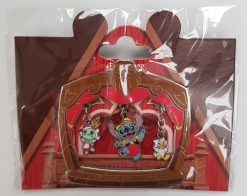 Disneyland Paris Stitch & Scrump As Pinocchio Puppets Pin Trading Badge