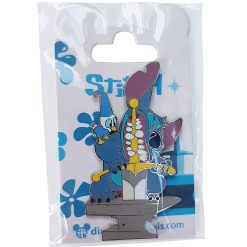 Disneyland Paris Stitch Sword In The Stone Pin Trading Badge