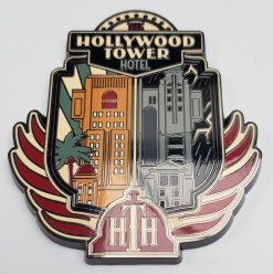 Disneyland Paris The Hollywood Tower Of Terror Hotel Fridge Magnet