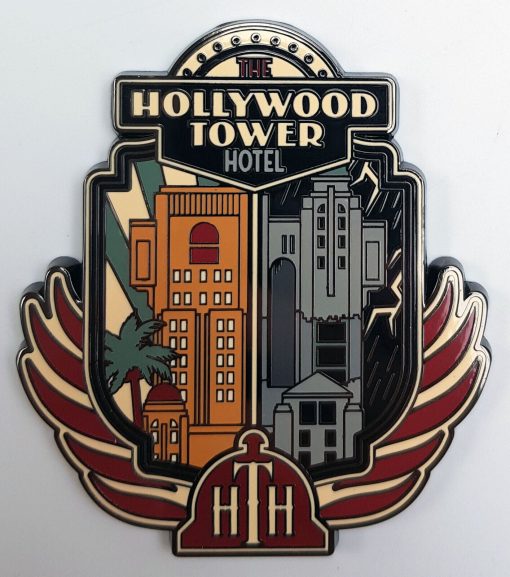 Disneyland Paris The Hollywood Tower Of Terror Hotel Fridge Magnet