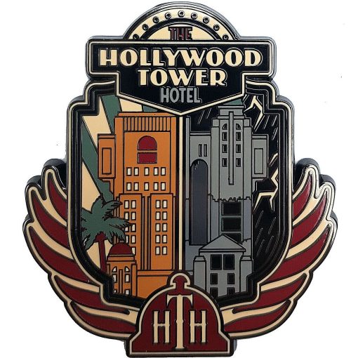 Disneyland Paris The Hollywood Tower Of Terror Hotel Fridge Magnet