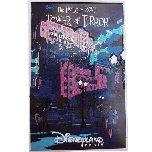 Disneyland Paris The Hollywood Tower Of Terror Hotel Fridge Magnet Shop The Mouse