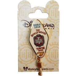 Disneyland Paris Tower Of Terror Room Key Pin Trading Badge