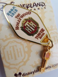 Disneyland Paris Tower Of Terror Room Key Pin Trading Badge