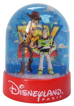 Disneyland Paris Toy Story Plastic Snow Globe