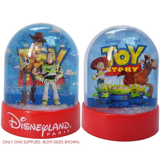 Disneyland Paris Toy Story Plastic Snow Globe