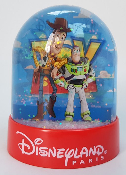 Disneyland Paris Toy Story Plastic Snow Globe