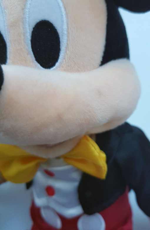 Disneyland Paris Tuxedo Mickey Mouse Plush Soft Cuddly Toy