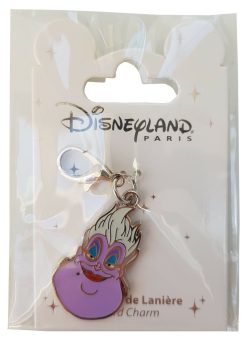 Disneyland Paris Ursula Pin Trading Lanyard Charm Clip