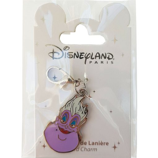 Disneyland Paris Ursula Pin Trading Lanyard Charm Clip