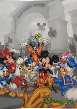 Disneyland Paris Walt Disney Studios Mickey Mouse & Friends Postcard