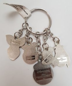 Disneyland Paris Winnie The Pooh & Friends Faces Charm Keyring