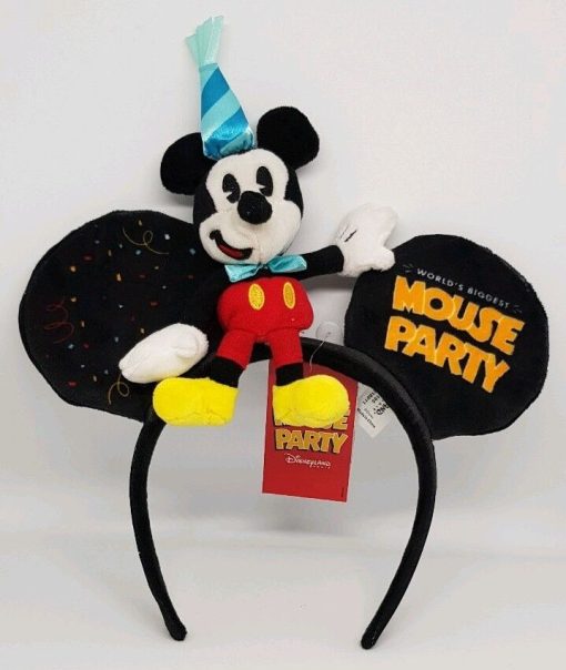 Disneyland Paris Worlds Biggest Mouse 90th Party Mickey Mouse Ears