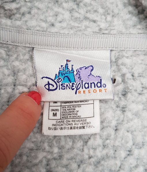 Disneyland Resort Zipped Fleece Jacket Size M Medium