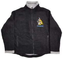 Disneyland Resort Zipped Fleece Jacket Size M Medium