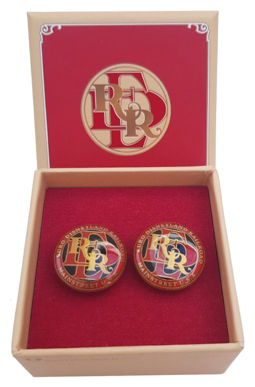 Euro Disneyland Paris Railroad Cufflinks