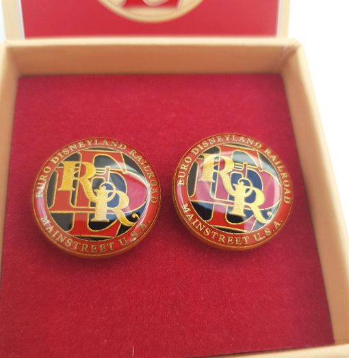 Euro Disneyland Paris Railroad Cufflinks