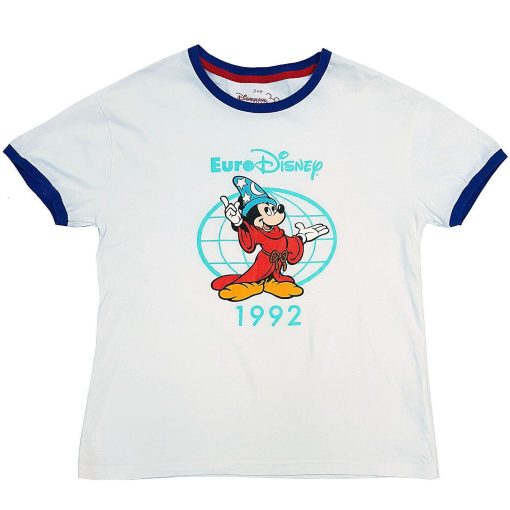 EuroDisney 1992 Disneyland Paris 30th Anniversary T-Shirt Adults S Small Vault