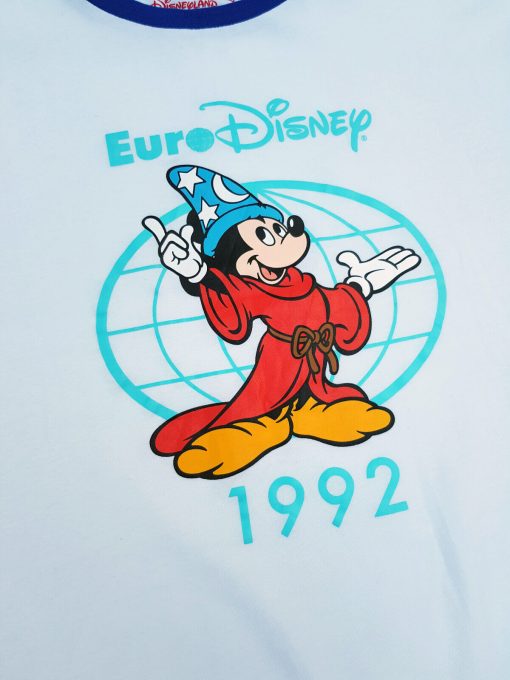 EuroDisney 1992 Disneyland Paris 30th Anniversary T-Shirt Adults S Small Vault