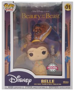 Funko Disney Beauty & The Beast VHS Cover & Belle Pop Vinyl Figure Special Edition