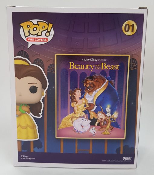 Funko Disney Beauty & The Beast VHS Cover & Belle Pop Vinyl Figure Special Edition