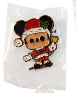 Funko Disney Mickey Mouse Christmas Minnie Donald Goofy Badge Amazon Exclusive Pin Trading Badges