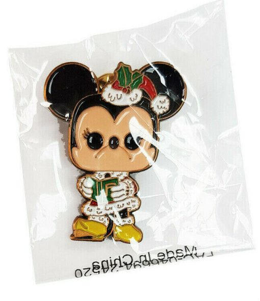 Funko Disney Mickey Mouse Christmas Minnie Donald Goofy Badge Amazon Exclusive Pin Trading Badges