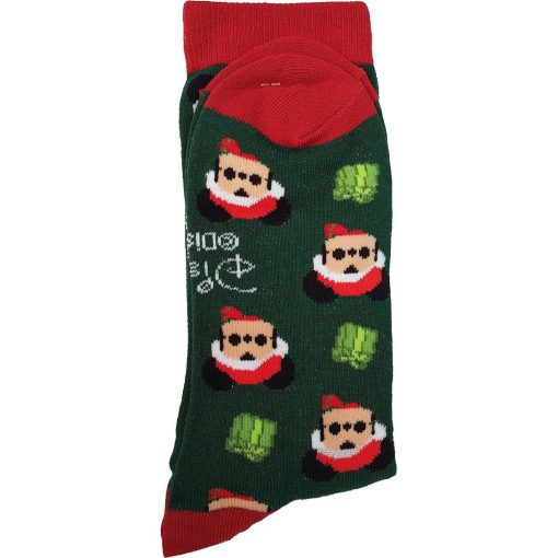 Funko Pop Disney Christmas Santa Mickey Mouse Novelty Socks Adults One Size