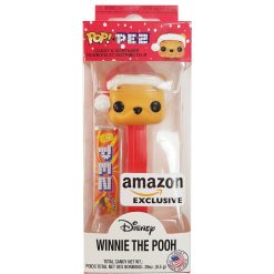 Funko Pop Disney Winnie The Pooh & Piglet Christmas Holiday Pez Dispenser Amazon Exclusive