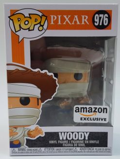 Funko Pop Pixar Halloween 976 Woody & 975 Sulley Amazon Collectors Box Size Medium