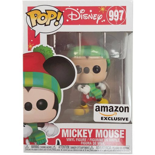 Funko Pop Vinyl 997 Disney Mickey Mouse Christmas Holiday Amazon USA Exclusive