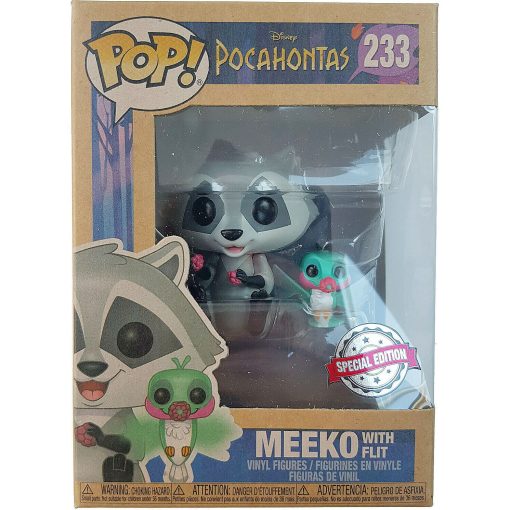 Funko Pop Vinyl Pocahontas Meeko & Flit Figure 233 Special Edition