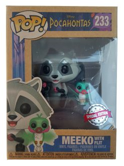 Funko Pop Vinyl Pocahontas Meeko & Flit Figure 233 Special Edition