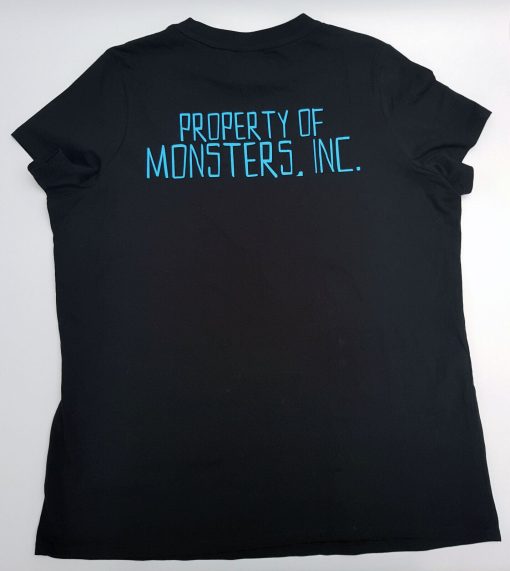 George Disney Property Of Monsters Inc T-Shirt Ladies UK 16