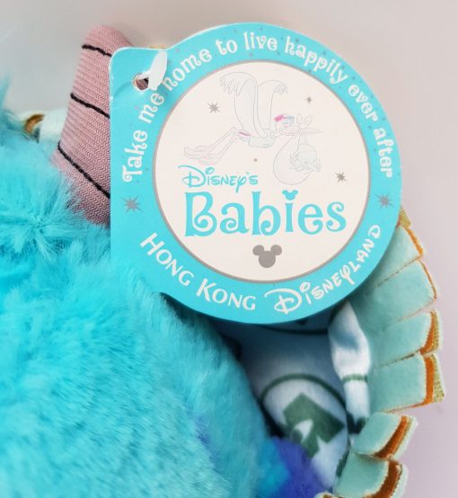 Hong Kong Disneyland Babies Monsters Inc Sully & Blanket Soft Plush Toy