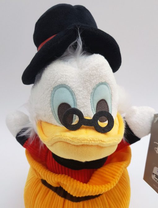 Hong Kong Disneyland Scrooge McDuck Money Bag Plush Soft Cuddly Toy