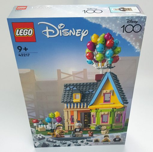 LEGO 43217 Disney 100 Pixar Up Carls House Balloons Russell Dug Figures Home Set