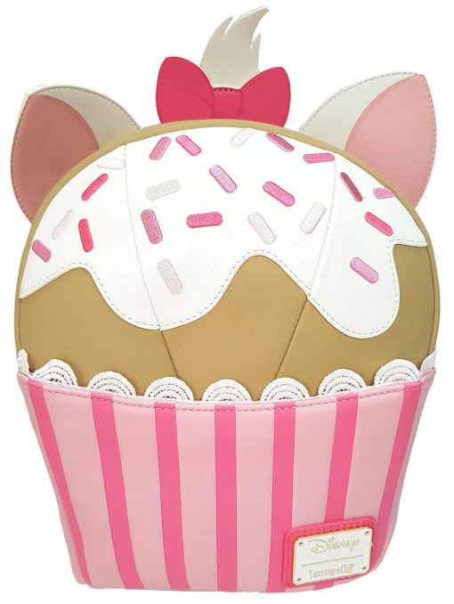 Loungefly Disney Aristocats Marie Sweets Cupcake Shaped Mini Backpack