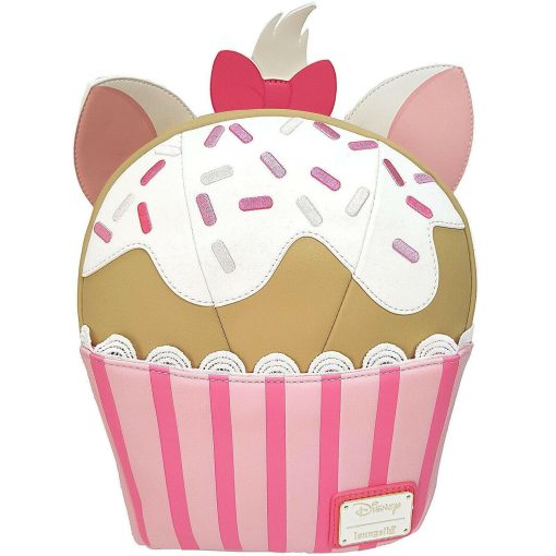 Loungefly Disney Aristocats Marie Sweets Cupcake Shaped Mini Backpack