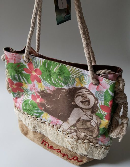 Loungefly Disney Moana Tote Bag With Rope Handle